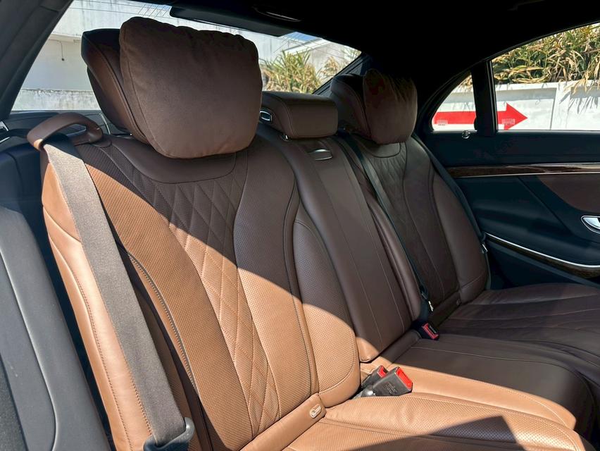 รหัสรถ NCT141 📌. Mercedes Benz S500e AMG Premium W222 สีขาว 2016 จด 2017 11