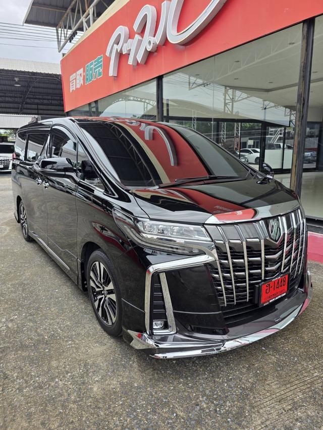 Toyota ALPHARD 2.5SC PACKAGE สีดำ ปี 2021 ไมล์ 79,000 กม.