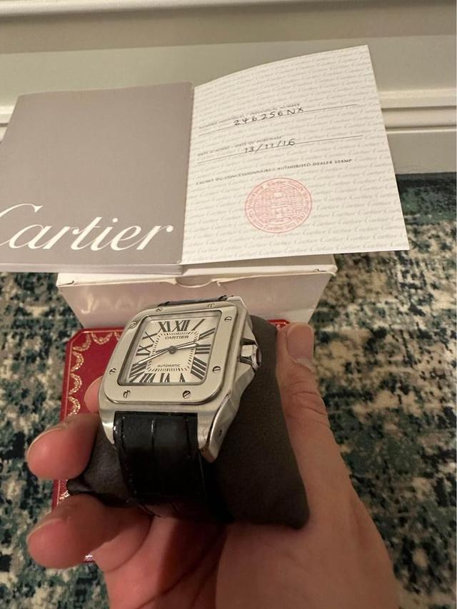 Cartier Santos 100 XL ปี 16 สภาพดี 5