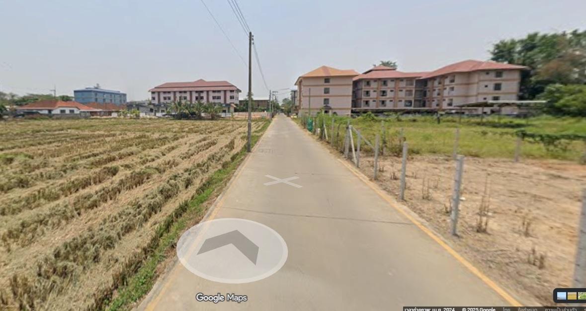 ขายที่ดิน 1-1-53 ไร่ แม่โจ้ ที่ 4 เหลี่ยม 4 มุม ติดถนนคอนกรีต ห่าง 4 เลน 120 เมตร 3