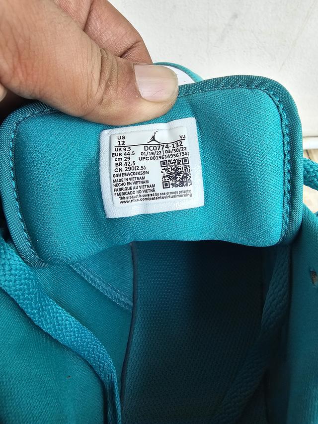 Nike Air Jordan 1 Low New Emerald รูปที่ 6
