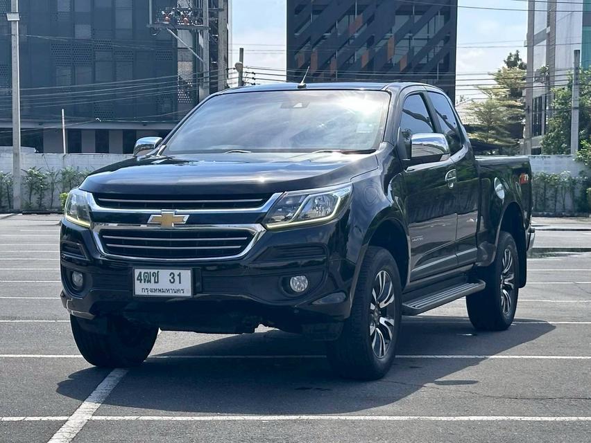 CHEVROLET COLORADO CAB 2.5 LTZ Z71 ปี 2019 เครื่องดีเซล ตัว TOP เกียร์ Auto สีดำ