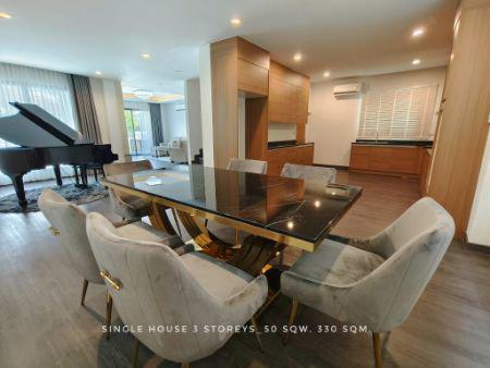 รูป ขาย บ้านเดี่ยว 3 ชั้น พร้อมผู้เช่า ผลตอบแทนคุ้มค่าบ้านเดี่ยวสุขุมวิท65 330 ตรม. 50 ตร.วา ใกล้ BTS เอกมัยและพระโขนง ทะลุท
