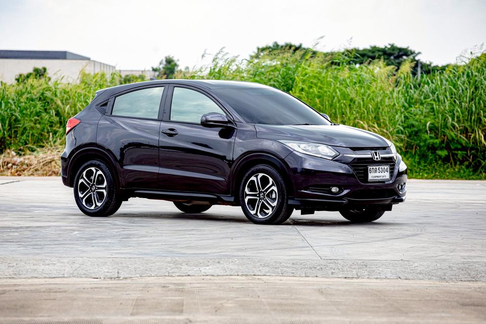 Honda Hrv 1.8E สีเทา ปี 2016 เบาะไฟฟ้า
