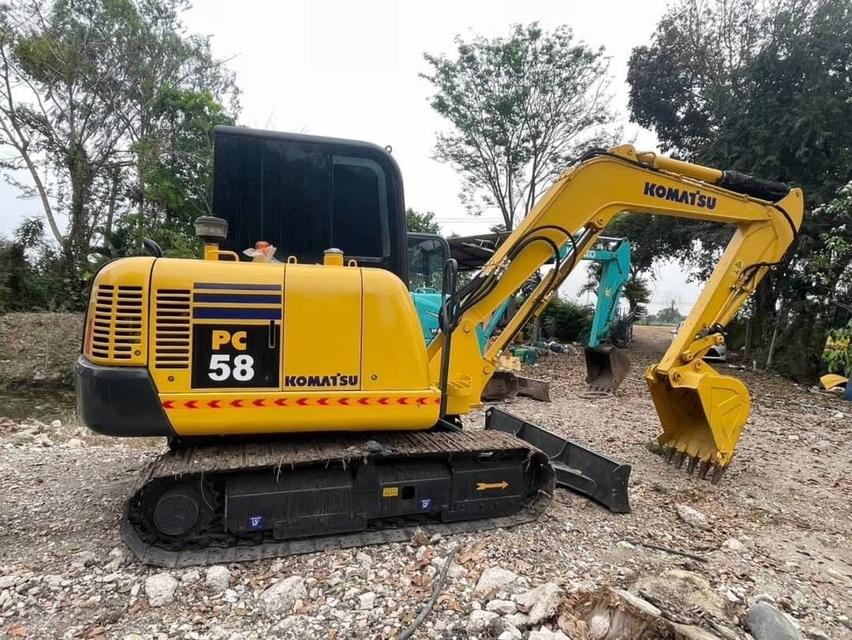 KOMATSU PC58-8 แม็คโครเก่านอก รถใช้งานน้อย 2