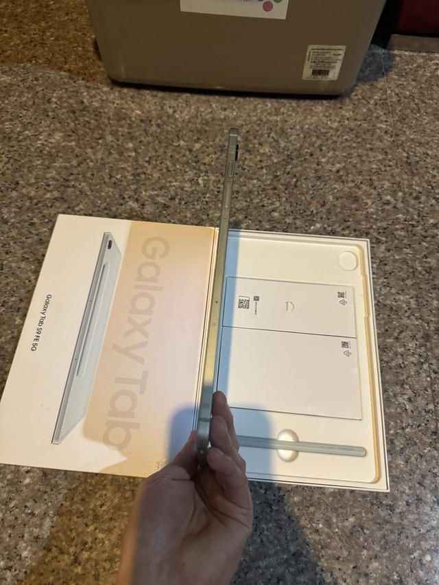 ขายๆๆSamsungTabS9FEสีMint128กิ๊กมีกล่องอีมี่ตรงLTEใส่ซิมได้สูนTrueสภาพสวยการใช้งานดีเยี่ยมทุกๆฟังชั่นเครื่องรีสโตได้ตลอดไม่มีติดแอคเค้าใดๆคับ ( จอขาวจ รูปที่ 6