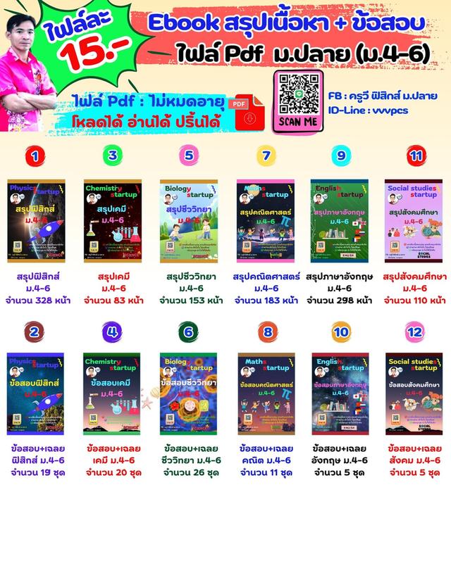 คอร์สเรียนฟิสิกส์ออนไลน์ ไฟล์สรุปเนื้อหาและข้อสอบ รูปที่ 2