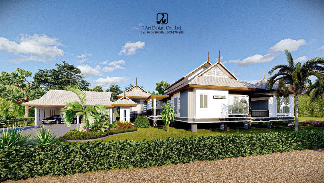 บ้าน ออกแบบพร้อมสร้างบ้าน บริการรับเหมาทั่วไทย 6