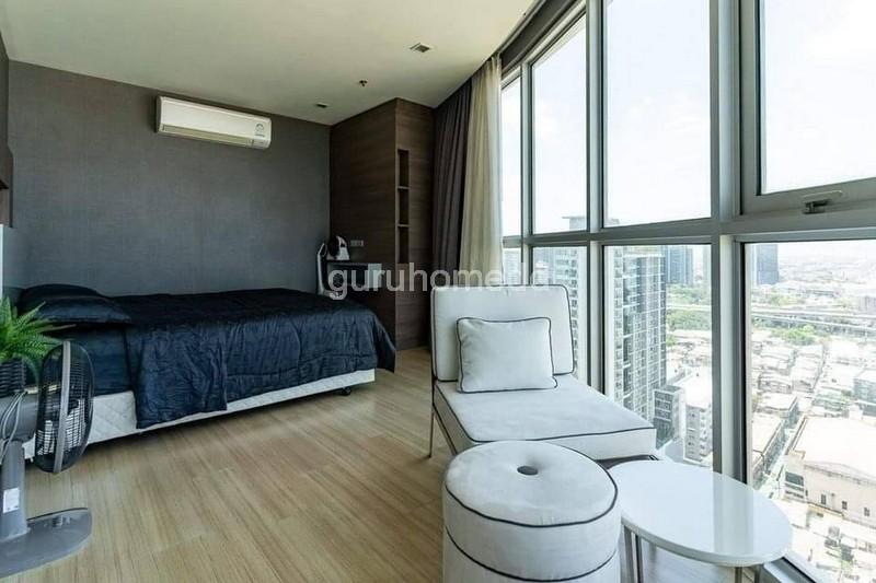 ให้เช่าห้องชุด คอนโด สกายวอล์ค Sky Walk Condominium ใกล้ BTSพระโขนง ขนาดห้อง 54 ตรม 1นอน ชั้น 27 เฟอร์ครบ พร้อมอยู่ - gh 2