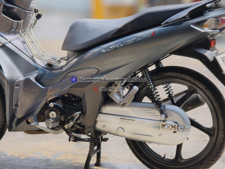 Wave 125i 2024 วิ่ง10000โล รุ่นTopสตาดมือล้อแมค รถบ้านแท้มือเดียว มีเล่มเขียวชุดโอนครบ No1337 รูปที่ 14