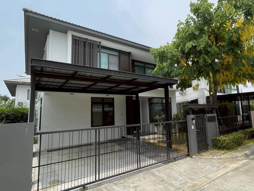 ให้เช่าบ้านเดี่ยว หมู่บ้านมัณฑนา อ่อนนุช - วงแหวน 3 ใกล้สนามบินสุวรรณภูมิ พร้อมเข้าอยู่