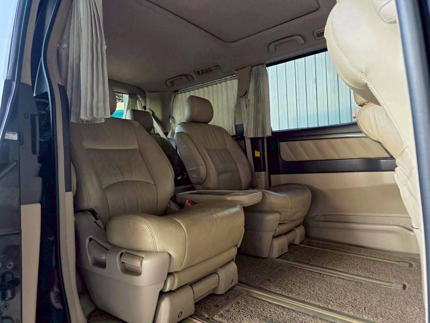 TOYOTA ALPHARD 2.4 HYBRID ปี 2007 สีดำ เกียร์ A/T โฉม ปี02-15 รูปที่ 10