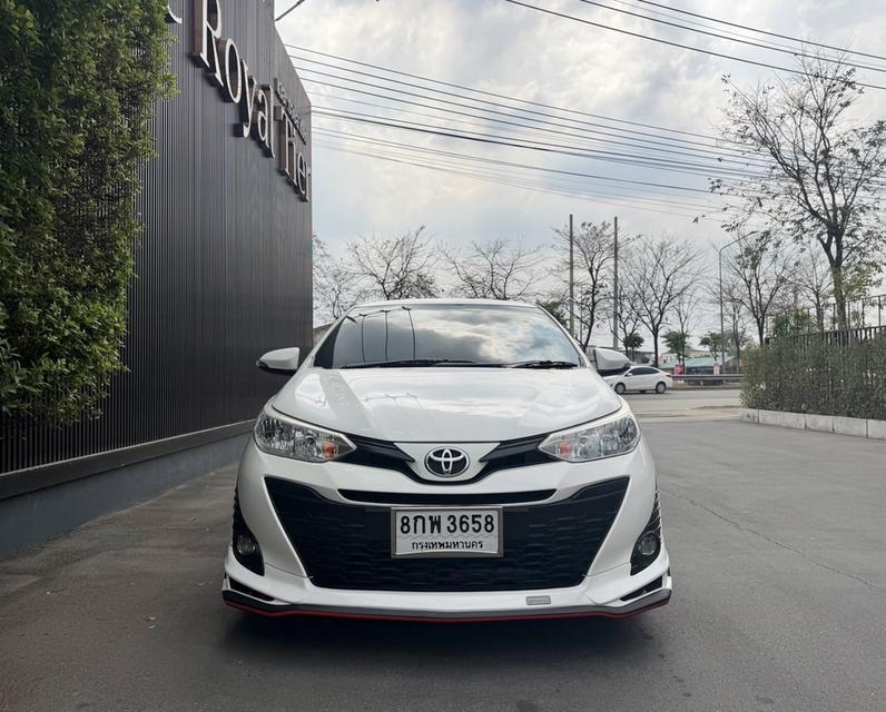 รหัสรถ AP3658 TOYOTA YARIS 1.2 รุ่น E ปี19 สีขาว รูปที่ 2