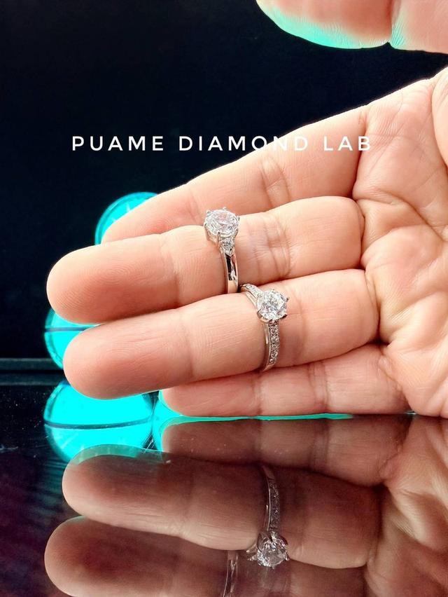 เพชรดี เพชรน้ำงาม เเหวนเพชรแท้ พร้อมใบรับประกันสินค้า รับสั่งทำในแบบที่ต้องการ ราคาส่งให้ในงบที่ต้องการที่ปุอามี่ Diamond Lap Rama2(095-8894732) รูปย่อยที่ 2