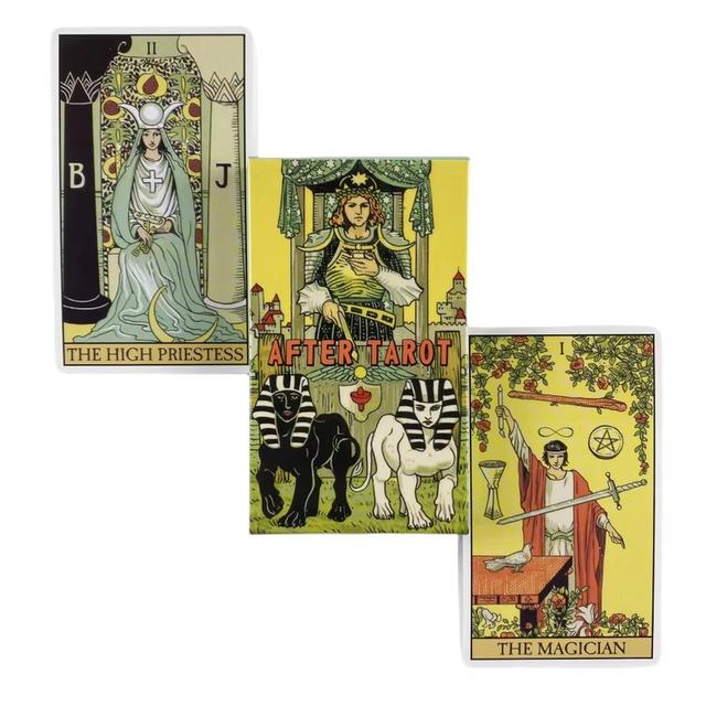 🎴 Rider Waite Tarot Cards English Version | Oracle Board Game for Family & Party Fun | 78-Card Deck 6