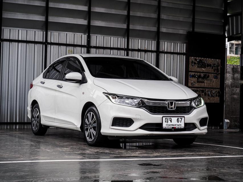 Honda City 1.5 V+ เกียร์ออโต้ ปี 2018 สีขาว เลขไมล์ 30,000 กิโล 1