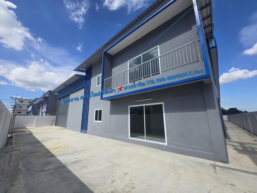 โรงงานให้เช่าสร้างใหม่ พร้อมหม้อแปลง 50 เควีเอ 4