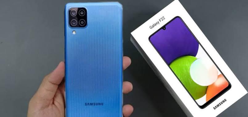 samsung galaxy f22 สีน้ำเงิน 128GB 3