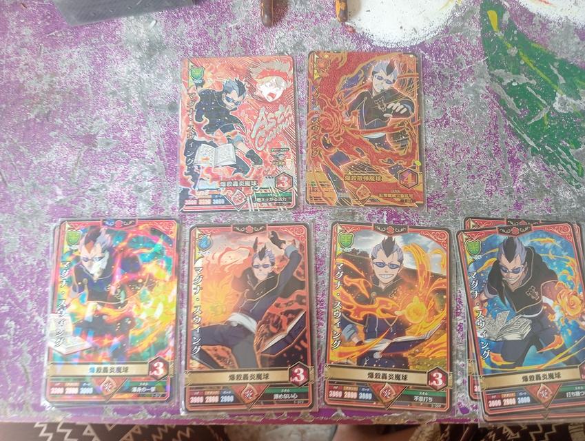 การ์ด Black Clover Grimoire Battle VanJeans Fregorion รูปที่ 3