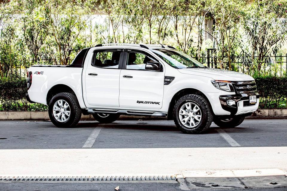 Ford Ranger 3.2 Wildtrak 4x4 Hi-Lander Double Cab ปี 2013 เกียร์ Auto สีขาว มือเดียวป้ายแดง 5
