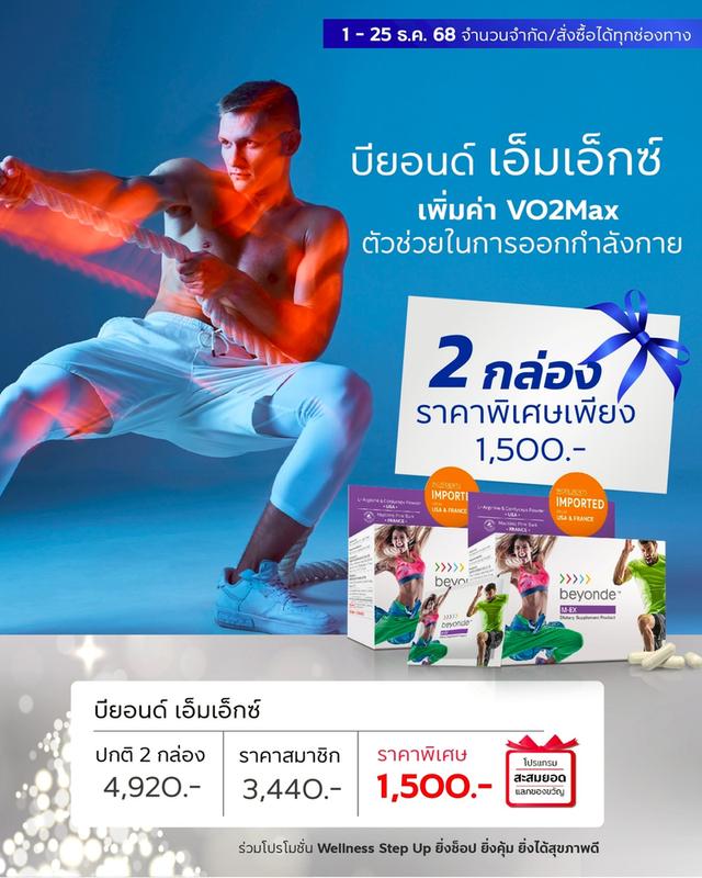 บียอนด์ เอ็ม-เอ็กซ์ ( Beyonde M-EX ) โปรโมชั่น เดือน ธ.ค