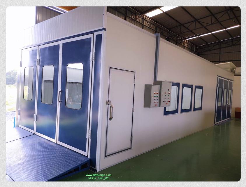 รับออกแบบ ขาย ห้องพ่นสีรถพ่วง ห้องพ่นสีรถขนาดใหญ่ ห้องพ่นสีเฟอร์นิเจอร์ บูธพ่นสีม่านน้ำ พร้อมงานเซ็นแบบสิ่งแวดล้อม 13