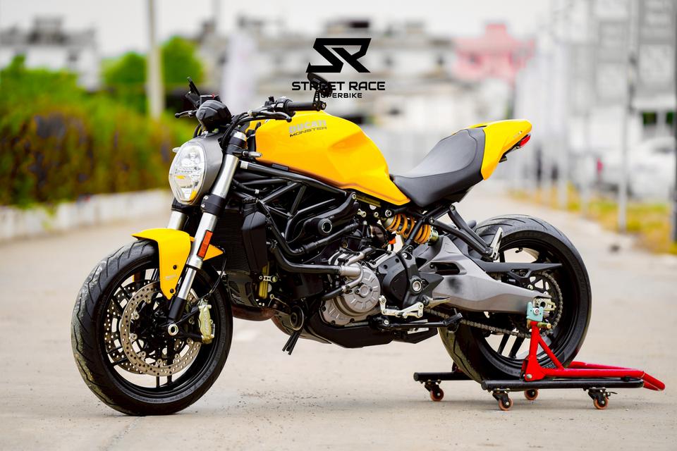 Monster 821 | ปี 2018 | สีเหลือง Performance จากโรงงาน (สีหายาก!) ไมล์แท้เพียง 3,000 กม. เท่านั้น — สภาพสวยกริ๊บ 💛