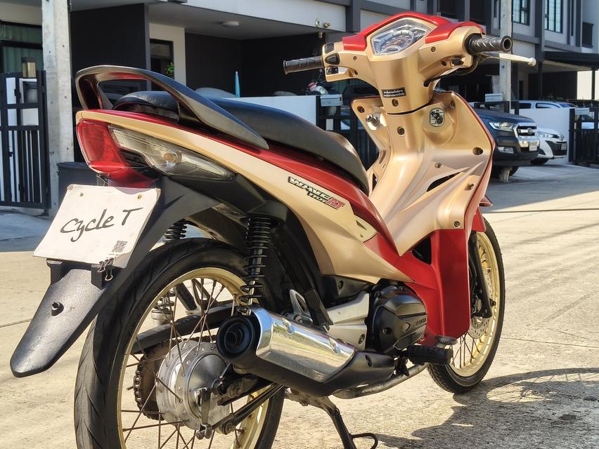 Honda Wave 110i AT ปี2010 สีแดงแก้ว-น้ำตาล***ย้ำเวฟเกียร์ออโต้ WaveAT 14