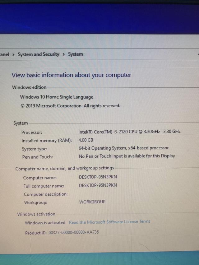 HP Pavilion p6-2282l Desktop PC สภาพดี พร้อมใช้