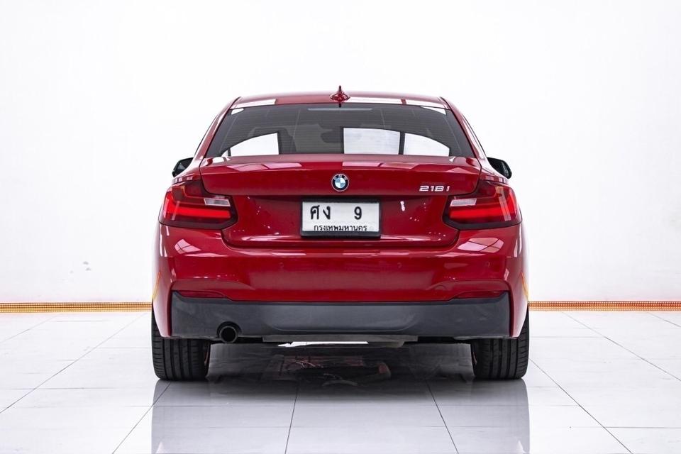 รหัสรถ  1B962 BMW 218i coupe 2016 11