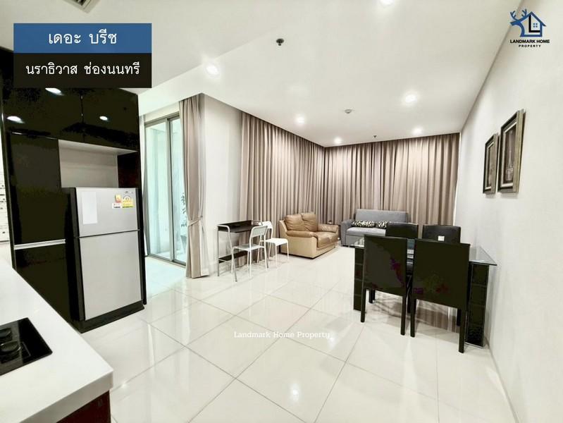 LM25-0176 ปล่อยเช่า คอนโด เดอะบรีซ นราธิวาส ช่องนนทรี เฟอร์นิเจอร์ครบครัน พร้อมเข้าอยู่ ขนาด 71 ตรม 2 นอน 2 น้ำ 1 ครัว 1