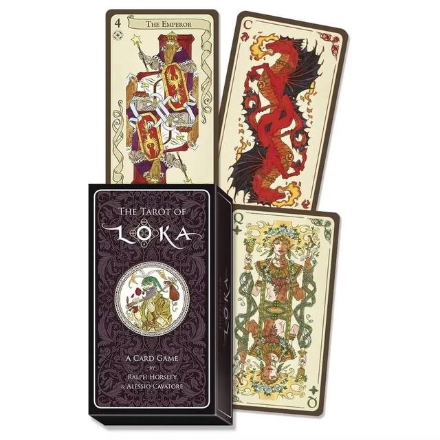 ðĨThe Tarot of Loka Card Deck Full English Version Board Game & Family Party Oracle Card Game