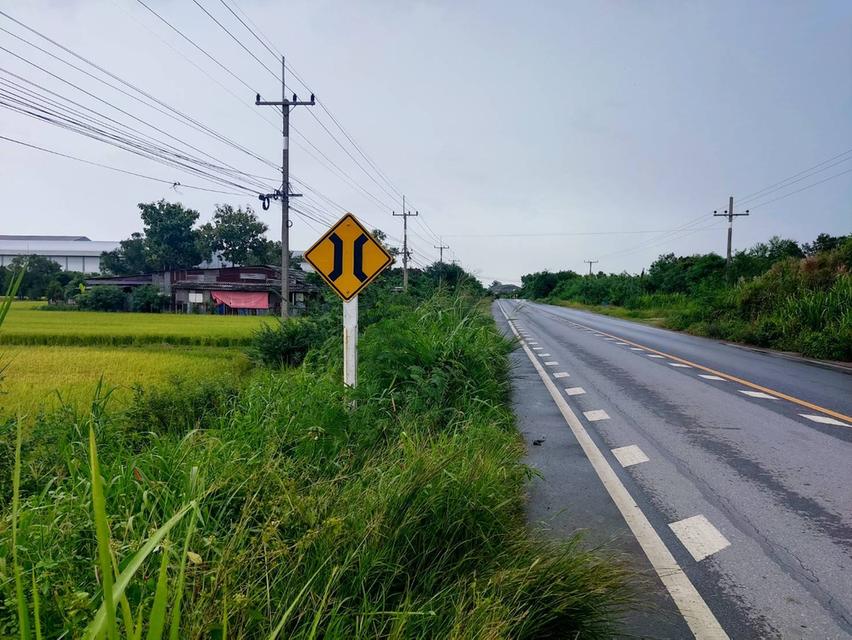 ที่ดินติดถนนลาดบัวหลวง-ไม้ตราขายยกแปลง 10 ไร่ 96 ตร.ว. 4