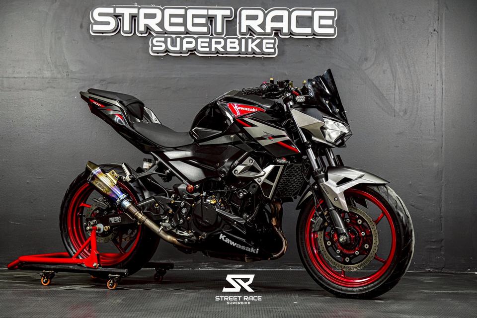 KAWASAKI Z400 2019 สีแดงดำ