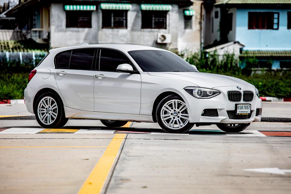 BMW 116i 1.6 TUERER RHD F20 Hatchback สีขาว ปี 2014
