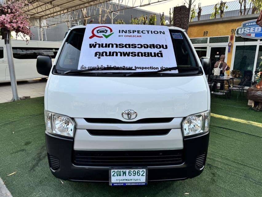  TOYOTA ตู้ รุ่น HIACE   ปี2019  แบบตู้บรรทุกไม่มีเบาะคะ เครื่อง2.5cc. เกียร์ธรรมดา  -รถไมล์แท้100%คะ