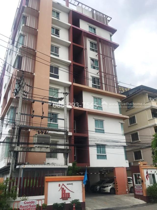 ขายด่วน!! คอนโด เดอะ ฮับบ์ รามคำแหง 164 (The Hub Condo) พื้นที่ 30.12 ตรม. ชั้น 6 ห้องสภาพดี พร้อมเข้าอยู่ ห่างสถานีรถไฟฟ้าสายสีส้ม เพียง 300 เมตร 2