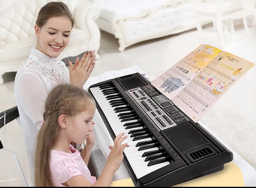 คีย์บอร์ด piano keyboard สำหรับเด็กฝึกฟัด 3
