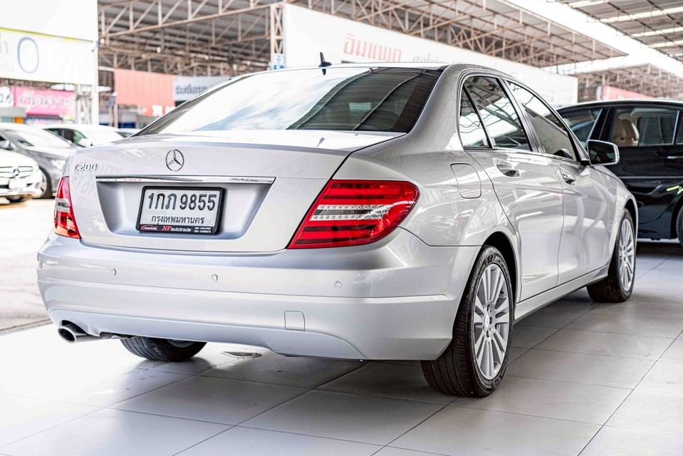รหัสรถ NP9855 รุ่นรถ : BENZ C200 CGI ELEGANCEปีรถ : 2013 8