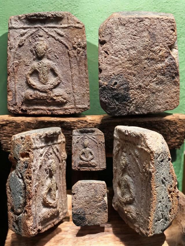 เปิดพระกรุ วัดกระชาย พิมพ์สมาธิ พิมพ์เล็ก สภาพสวยติดหน้าตา จ.อยุธยา รูปย่อยที่ 2