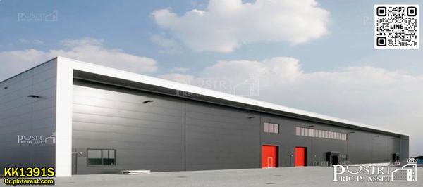 สร้างโรงงานใหม่ของคุณให้ดูโดดเด่น สะดวก ฉลาด และสามารถผ่อนกับเราได้ เริ่ม 1 ไร่ขึ้นไป ใกล้ ถ.เศรษฐกิจ (จำนวนจำกัด) - KK1391S