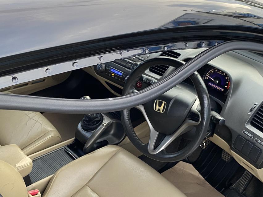 Honda Civic FD ปี 2006  เกียร์ MT พร้อมซิ่ง น๊อตไม่ขยับ สวยเดิม ภาษี 69  ราคา 95,000 บาท รูปที่ 20
