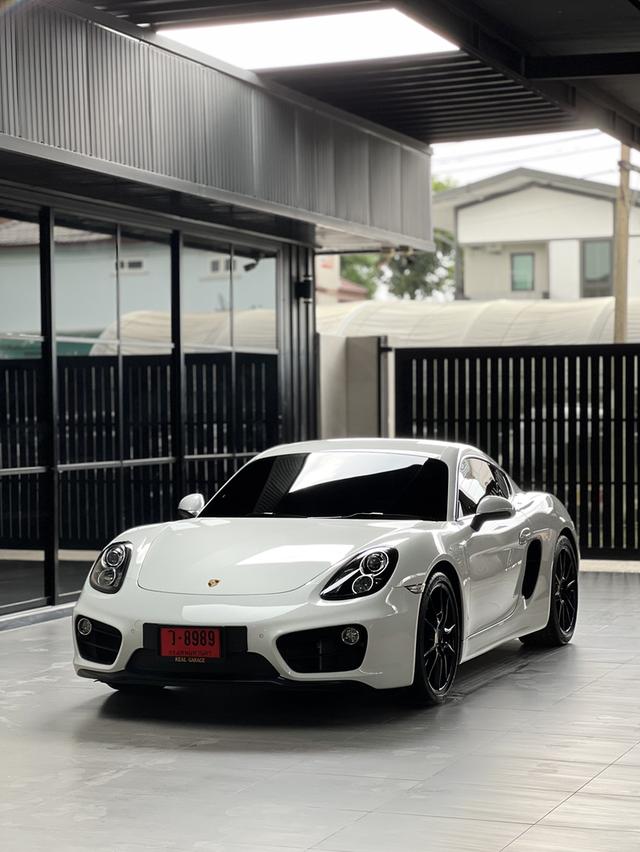 Porsche 981 Cayman ปี 2014