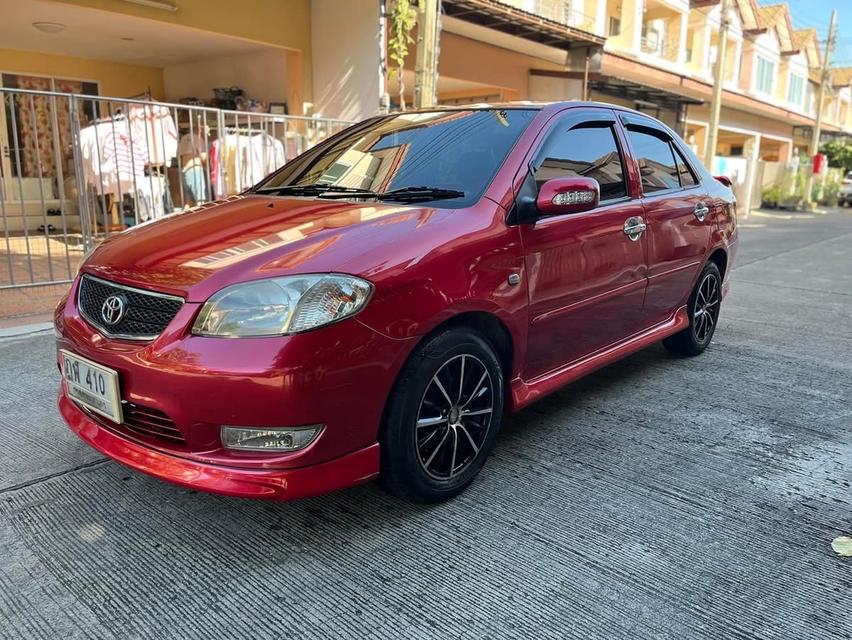 Toyota Vios 1.5 S สีแดง ปี 2005  4