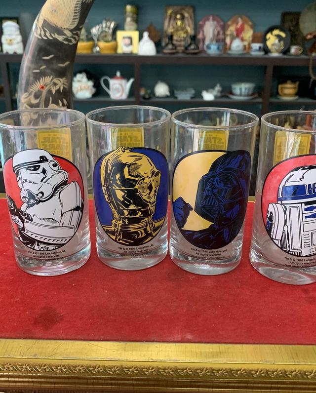 ชุดแก้วpepsi 4 ชิ้น stars war 1996