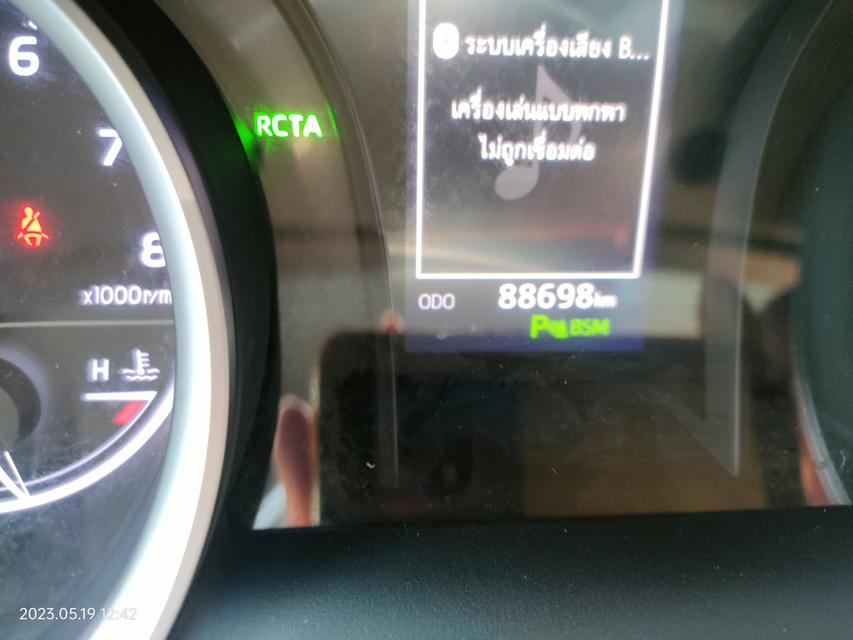 รูป 2019 TOYOTA CAMRY 2.0G auto ไมล์แท้ 88,000 กม.ฟรีดาวน์  2