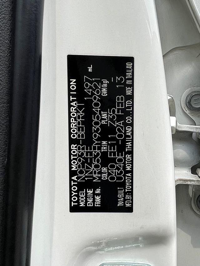 TOYOTA VIOS 1.5 E (MNC) ปี 2013 12