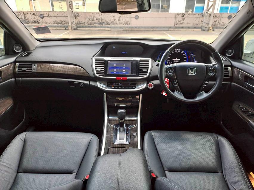 HONDA ACCORD G9 2.0 HYBRID ปี2014 สีเทา 9