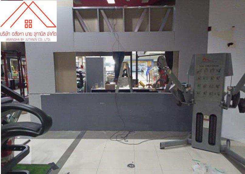 รูป รับรีโนเวทฟิตเนส และงานระบบไฟฟ้าทั้งระบบ พื้นที่ปรับใหม่ทั้งห้องTel.0826632546 5