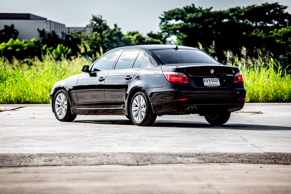 Bmw 525i ปี 2008 สีดำ มือเดียวป้ายแดง สวยสภาพดี 9